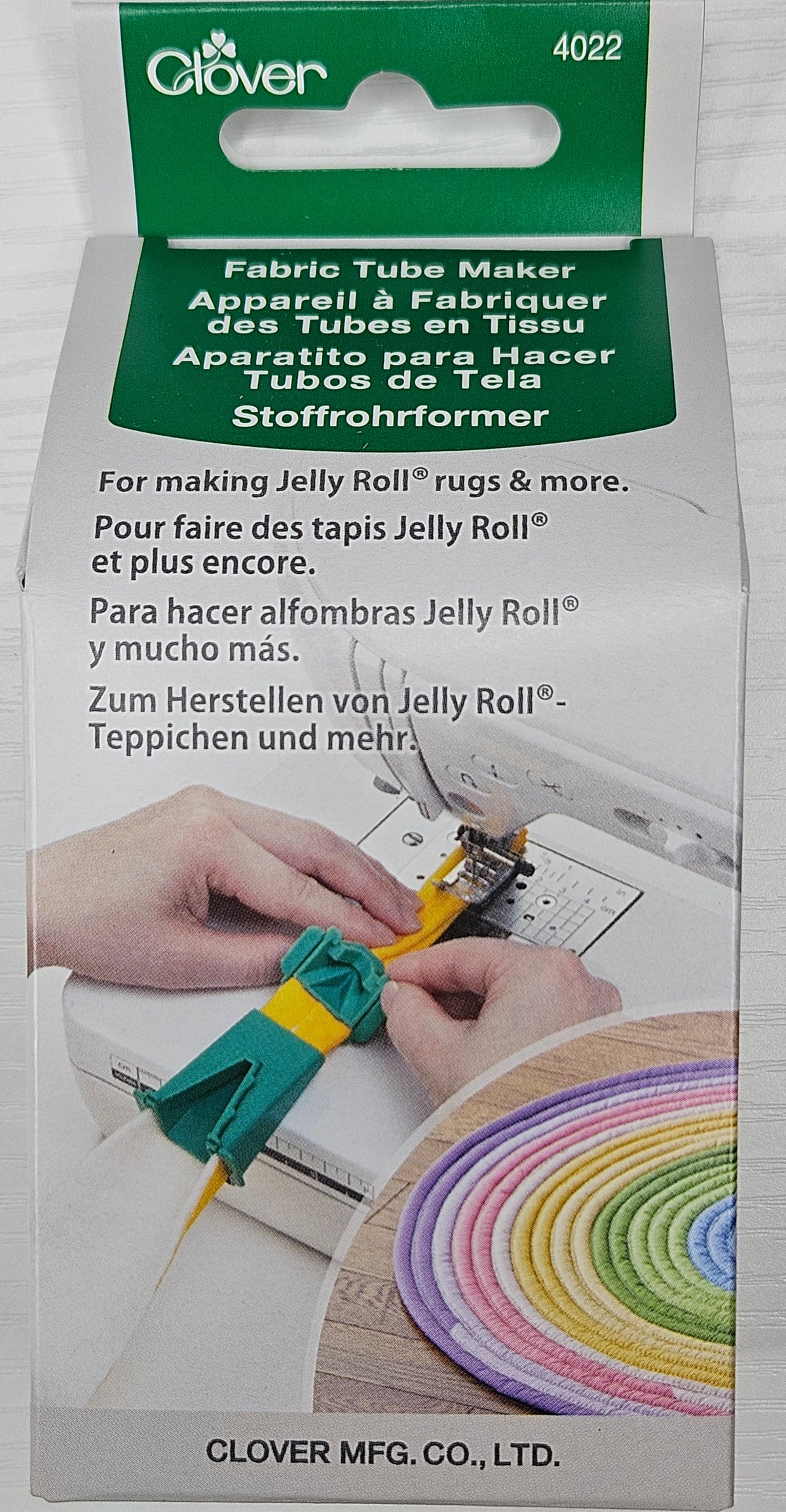 Jelly Roll/Fabric Strip Rug Craft Chest Kit - Tiny Spool & Co. Royal Purple