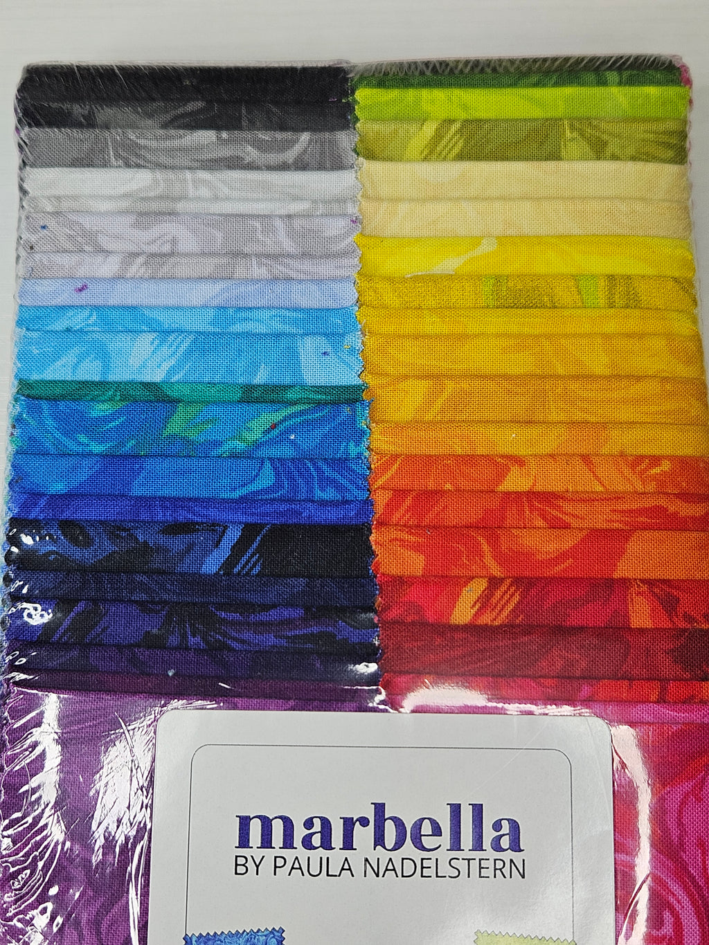 Jelly Roll/Fabric Strip Rug Craft Chest Kit - Benartex Paula Nadelstern Marbella