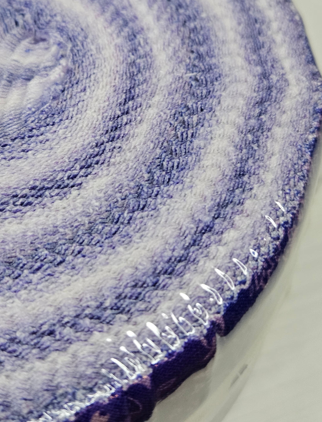 Jelly Roll/Fabric Strip Rug Craft Chest Kit - Tiny Spool & Co. Royal Purple
