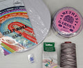 Jelly Roll/Fabric Strip Rug Craft Chest Kit - Needles Quilt Studio Amethyst Garden