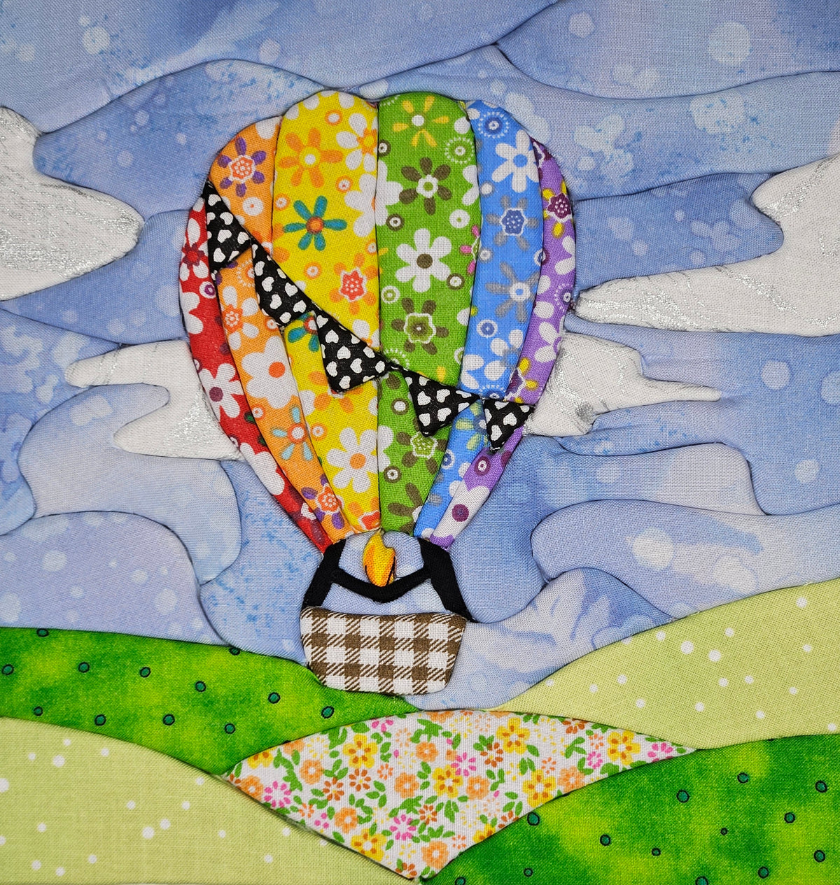 Hot Air Balloon Kinusaiga Craft Chest Kit 8x8