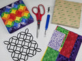 Geometric Circles Kinusaiga Craft Chest Kit 6x6