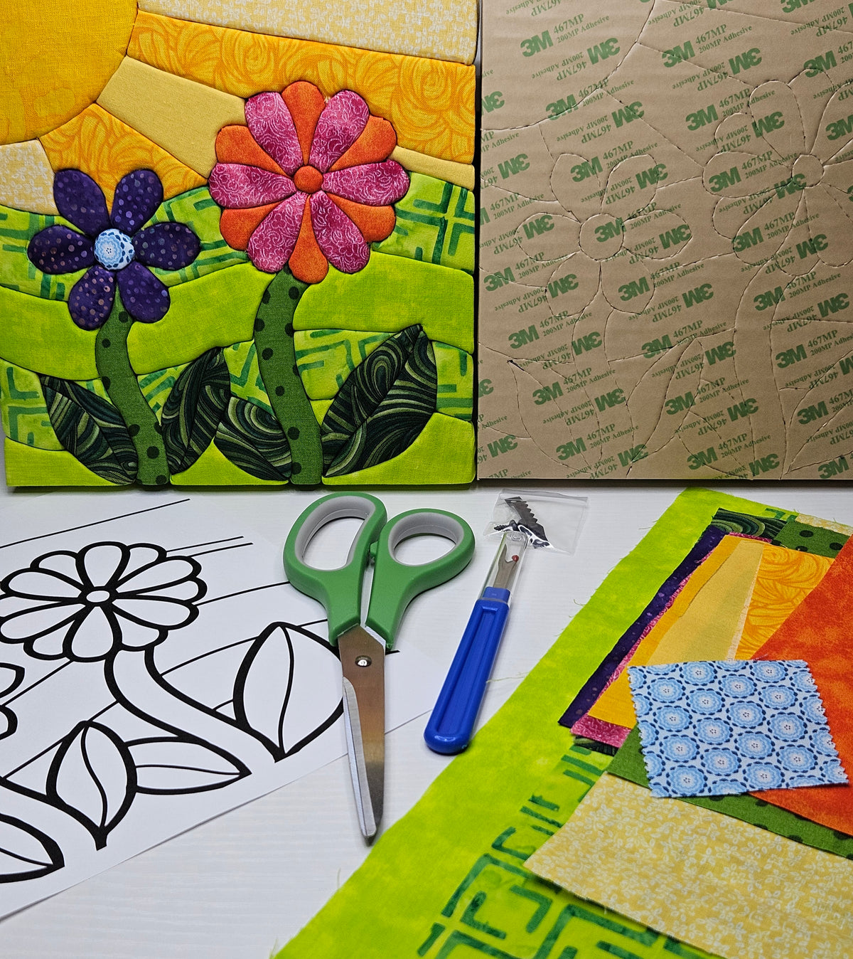 Flowers & Sunshine Kinsuiaga Craft Chest Kit 8x8