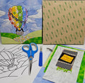 Hot Air Balloon Kinusaiga Craft Chest Kit 8x8